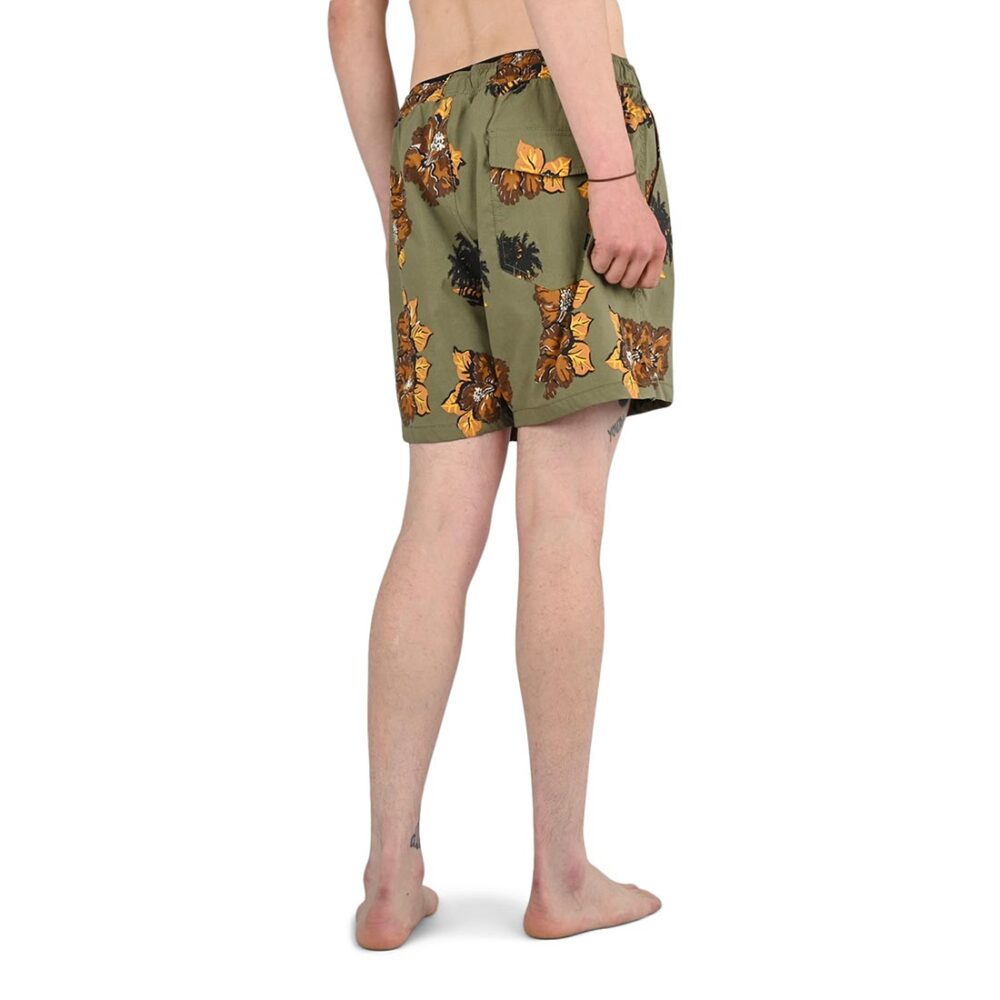 Brixton Everyday Hybrid Shorts - Olive Surplus Floral