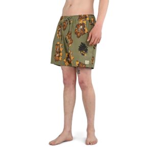 Brixton Everyday Hybrid Shorts - Olive Surplus Floral