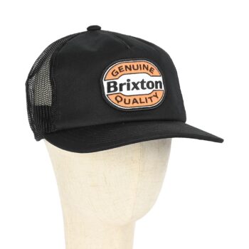 Brixton Keaton Trucker Cap - Black/Black