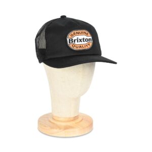 Brixton Keaton Trucker Cap - Black/Black