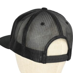 Brixton Oath Trucker Cap - Black/Black