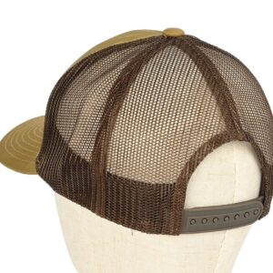 Brixton Regal NP Trucker Cap - Dark Khaki/Coffee