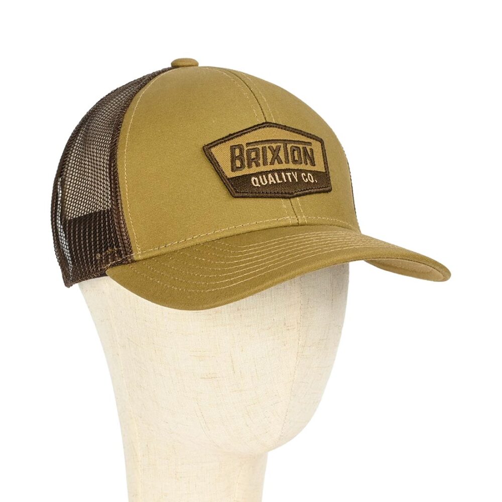 Brixton Regal NP Trucker Cap - Dark Khaki/Coffee