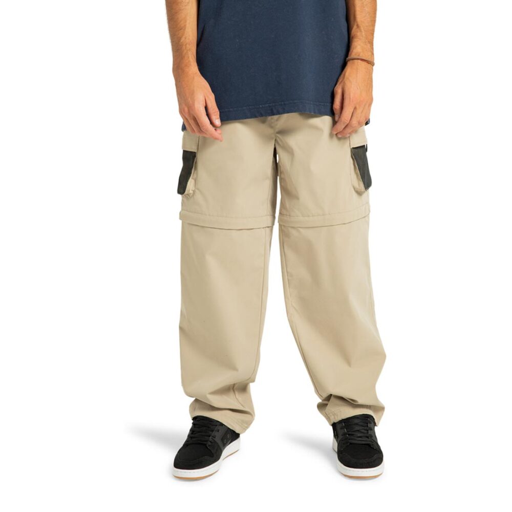 DC All Terrain Convertible Chino Pants - Crockery