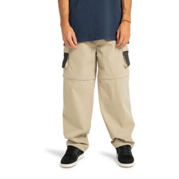 DC All Terrain Convertible Chino Pants - Crockery