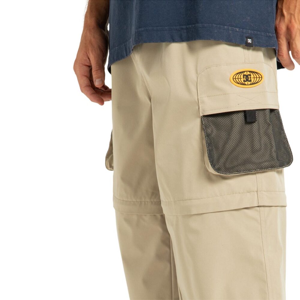 DC All Terrain Convertible Chino Pants - Crockery