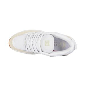 DC Ascend Skate Shoes - White/Gum