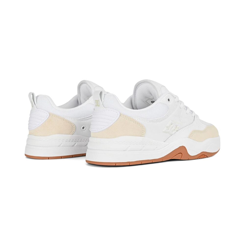 DC Ascend Skate Shoes - White/Gum