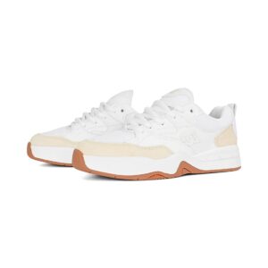 DC Ascend Skate Shoes - White/Gum