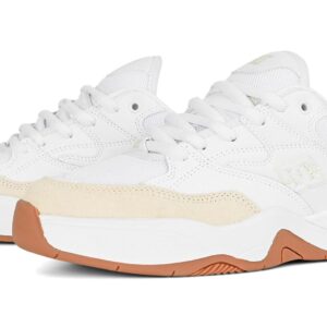 DC Ascend Skate Shoes - White/Gum