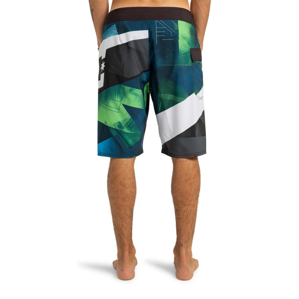 DC Burn Out 21" Boardshorts - Lime Green