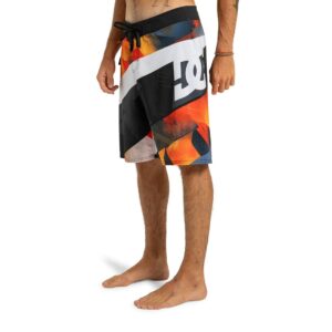 DC Burn Out 21" Boardshorts - Tangerine