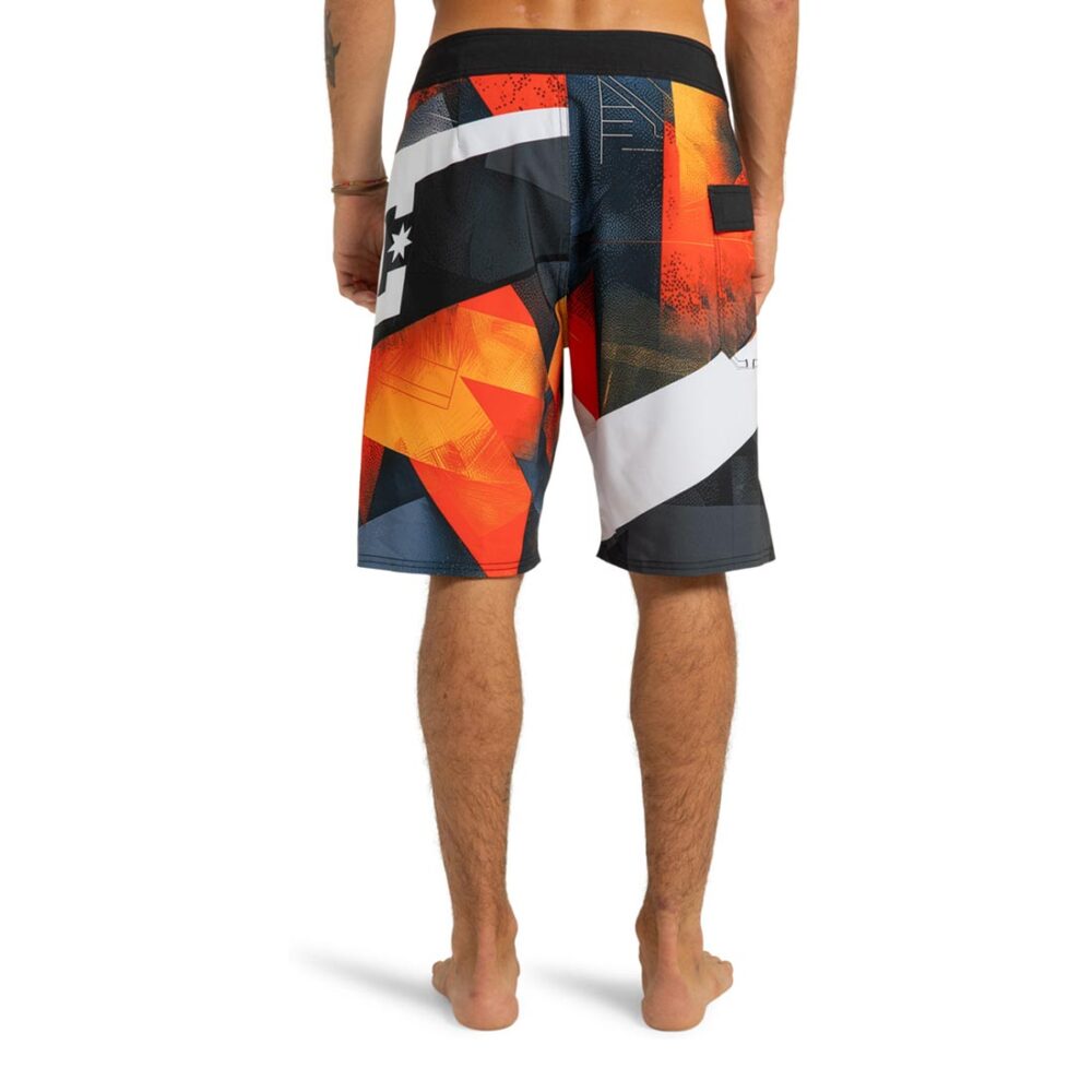DC Burn Out 21" Boardshorts - Tangerine