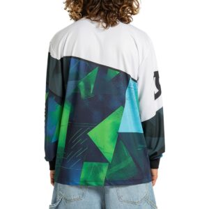 DC Burnout L/S Jersey T-Shirt - Lime Green