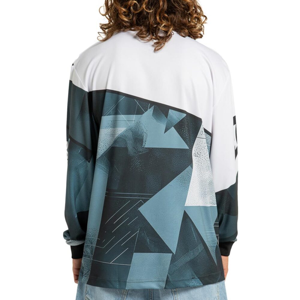 DC Burnout L/S Jersey T-Shirt - Medium Grey