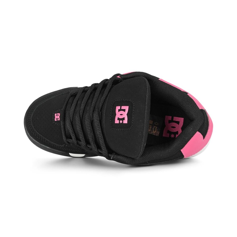 DC Command Skate Shoes - Black/Pink