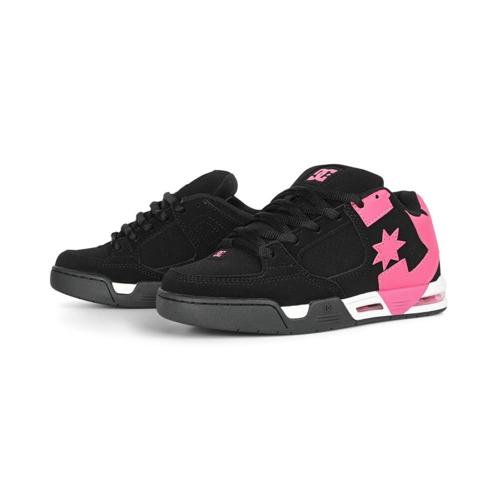 DC Command Skate Shoes - Black/Pink