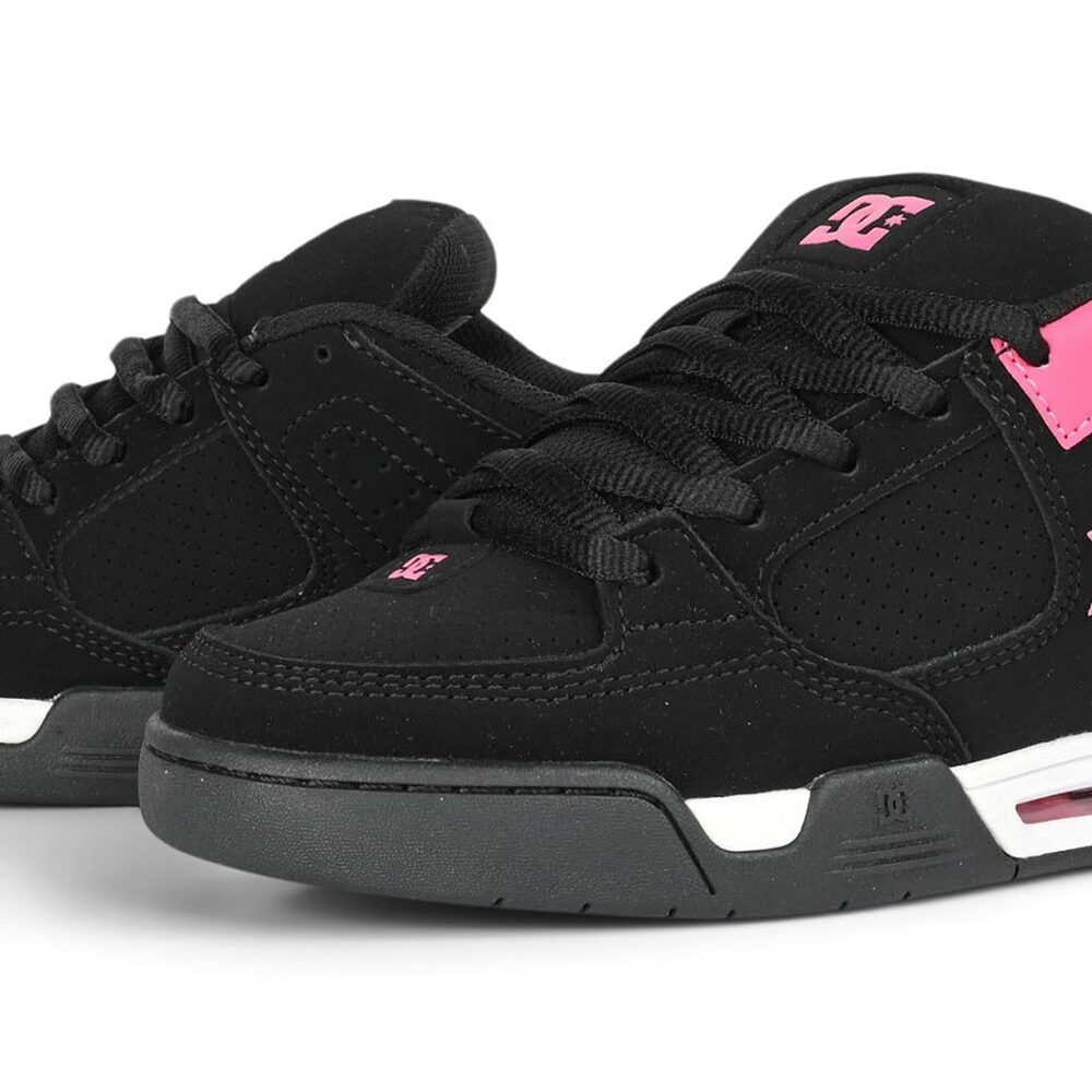 DC Command Skate Shoes - Black/Pink