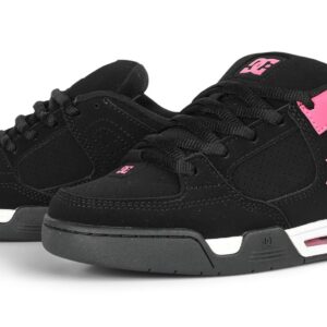 DC Command Skate Shoes - Black/Pink