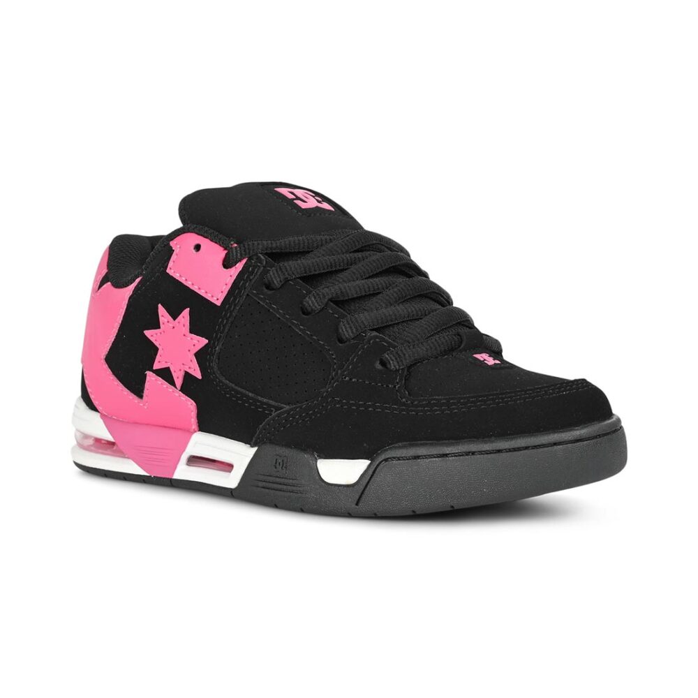 DC Command Skate Shoes - Black/Pink