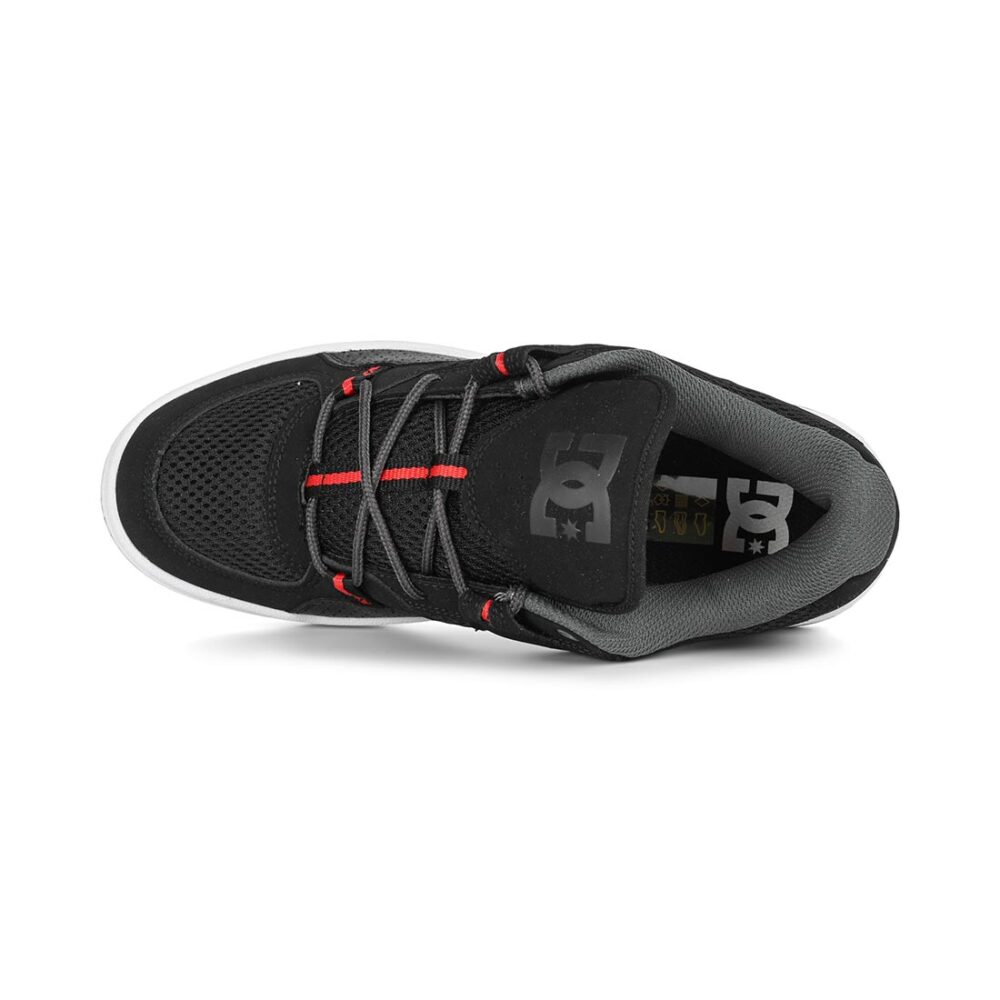DC Construct Skate Shoes - Black/Red