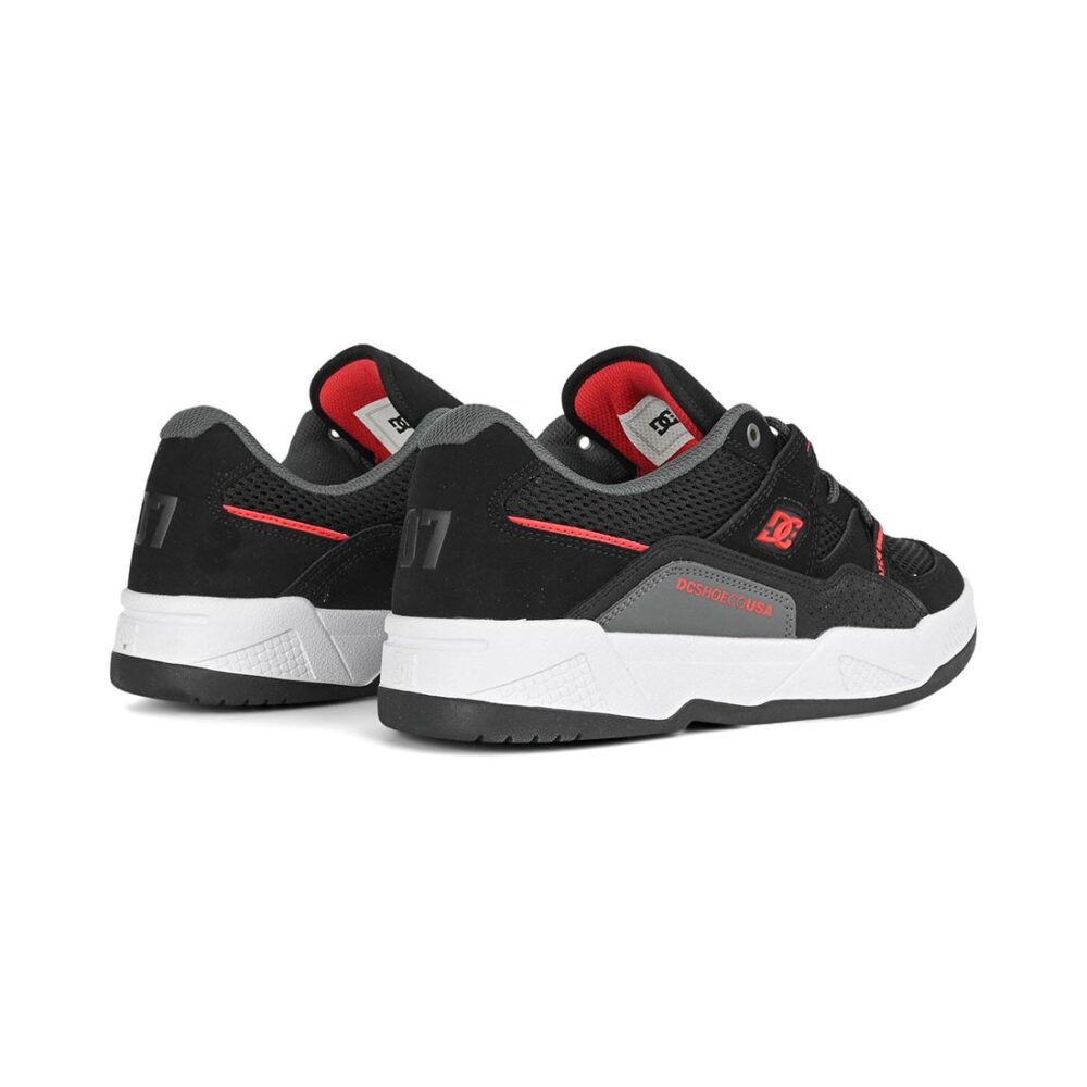 DC Construct Skate Shoes - Black/Red