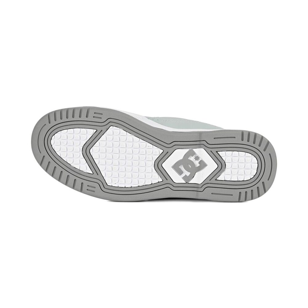 DC Construct Skate Shoes - Grey/Grey/White
