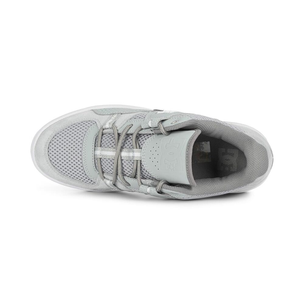 DC Construct Skate Shoes - Grey/Grey/White