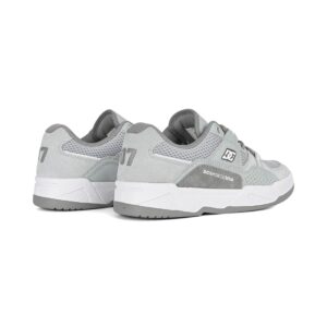 DC Construct Skate Shoes - Grey/Grey/White