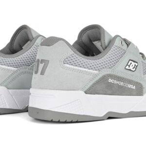 DC Construct Skate Shoes - Grey/Grey/White
