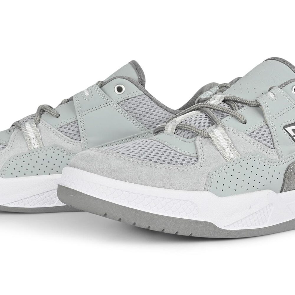DC Construct Skate Shoes - Grey/Grey/White