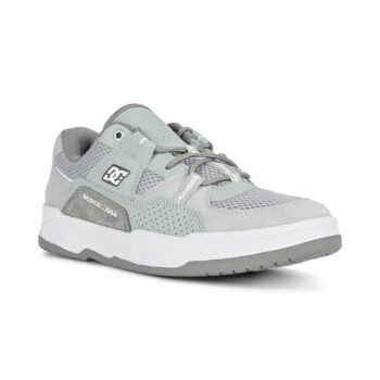 DC Construct Skate Shoes - Grey/Grey/White
