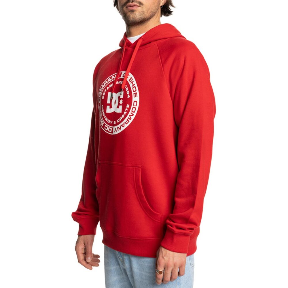DC Corpo Raglan Pullover Hoodie - Barbados Cherry
