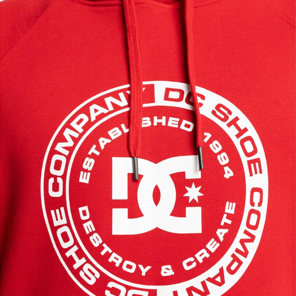 DC Corpo Raglan Pullover Hoodie - Barbados Cherry