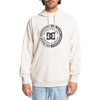 DC Corpo Raglan Pullover Hoodie - Snow Heather