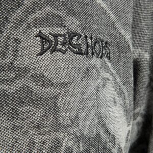 DC Fracture Knit Sweater - Heather Skully Print
