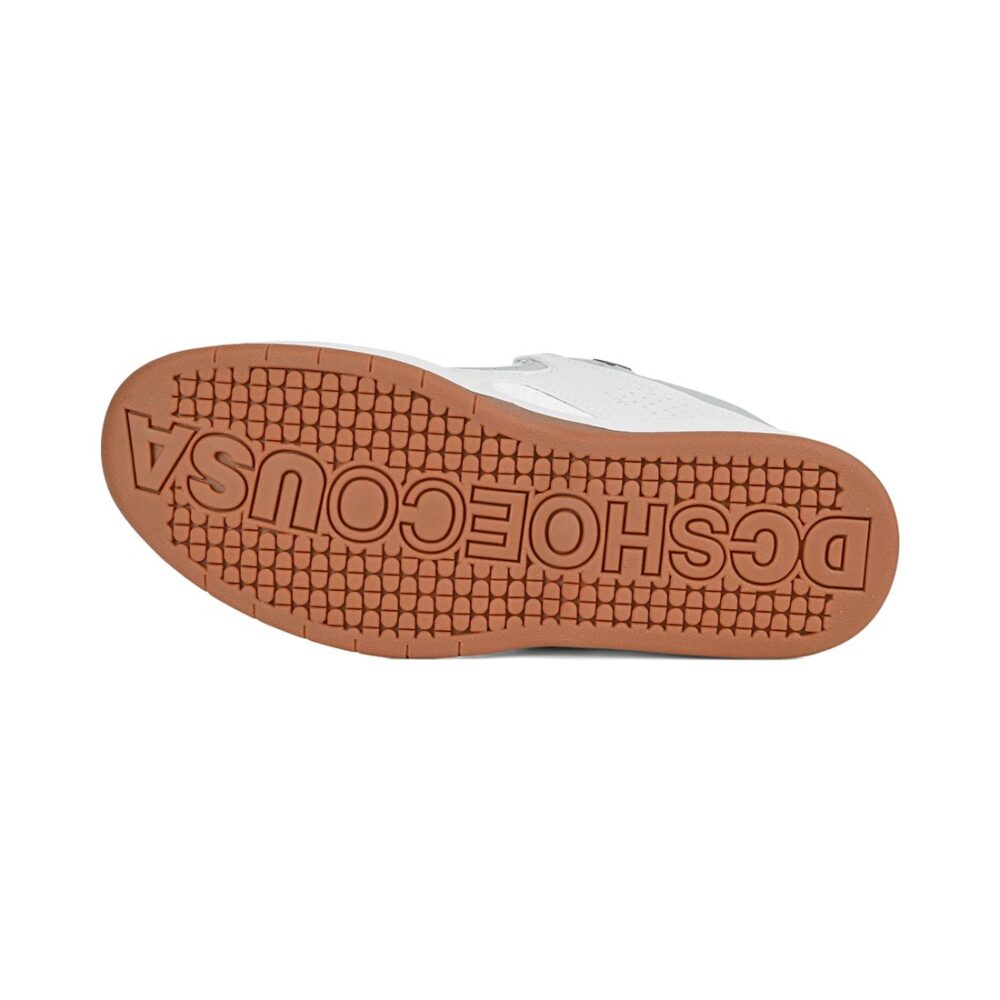 DC Kalynx Zero Skate Shoes - White/Grey/Red