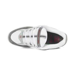 DC Kalynx Zero Skate Shoes - White/Grey/Red