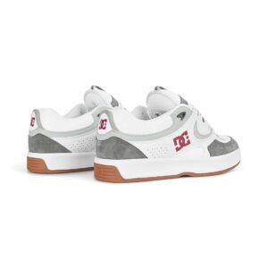 DC Kalynx Zero Skate Shoes - White/Grey/Red