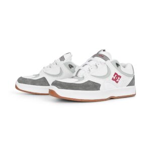 DC Kalynx Zero Skate Shoes - White/Grey/Red