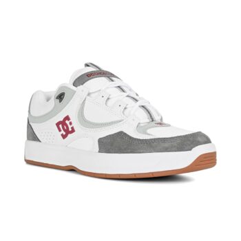 DC Kalynx Zero Skate Shoes - White/Grey/Red