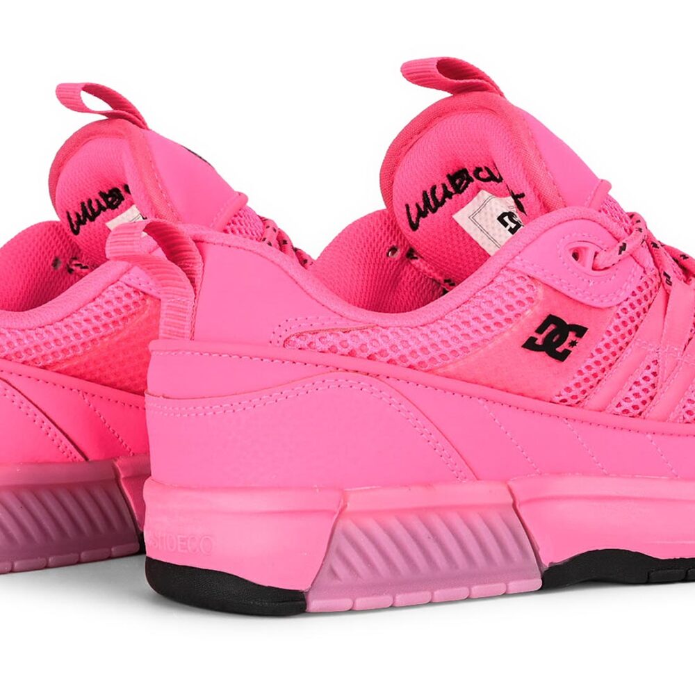 DC Lucien Skate Shoes - Hot Pink