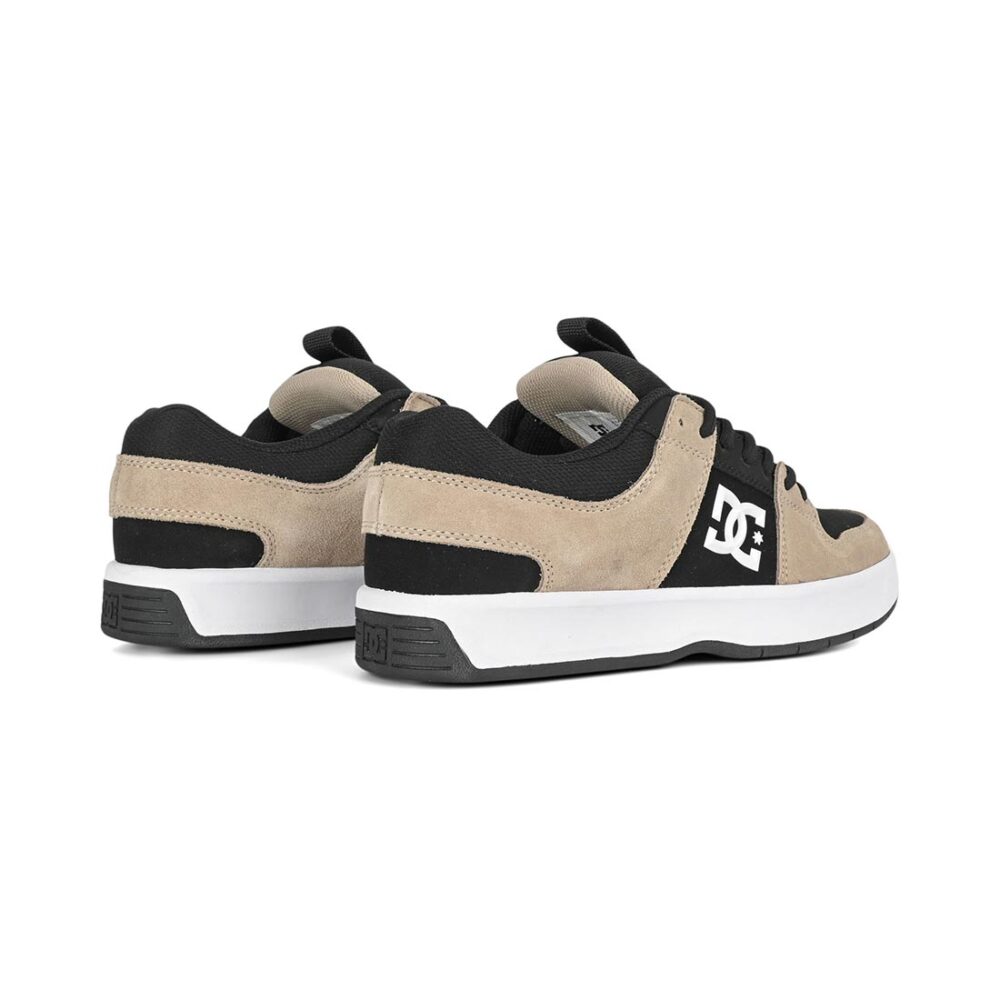 DC Lynx Zero Skate Shoes - Black/Beige/White