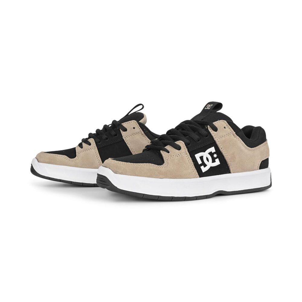 DC Lynx Zero Skate Shoes - Black/Beige/White