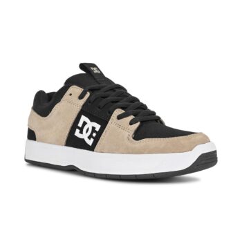 DC Lynx Zero Skate Shoes - Black/Beige/White