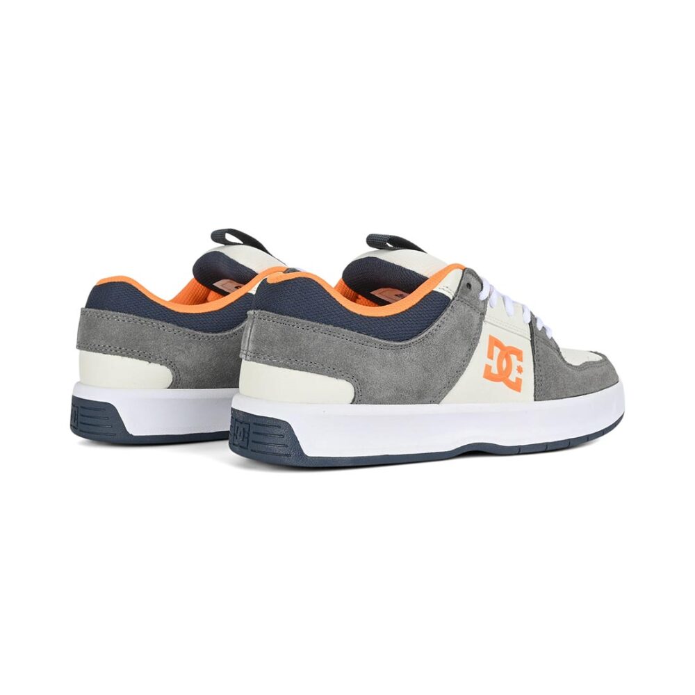 DC Lynx Zero Skate Shoes - Off White/Grey/Orange