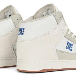 DC Manteca 4 High-Top Skate Shoes - Off White/Placid Blue