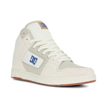 DC Manteca 4 High-Top Skate Shoes - Off White/Placid Blue