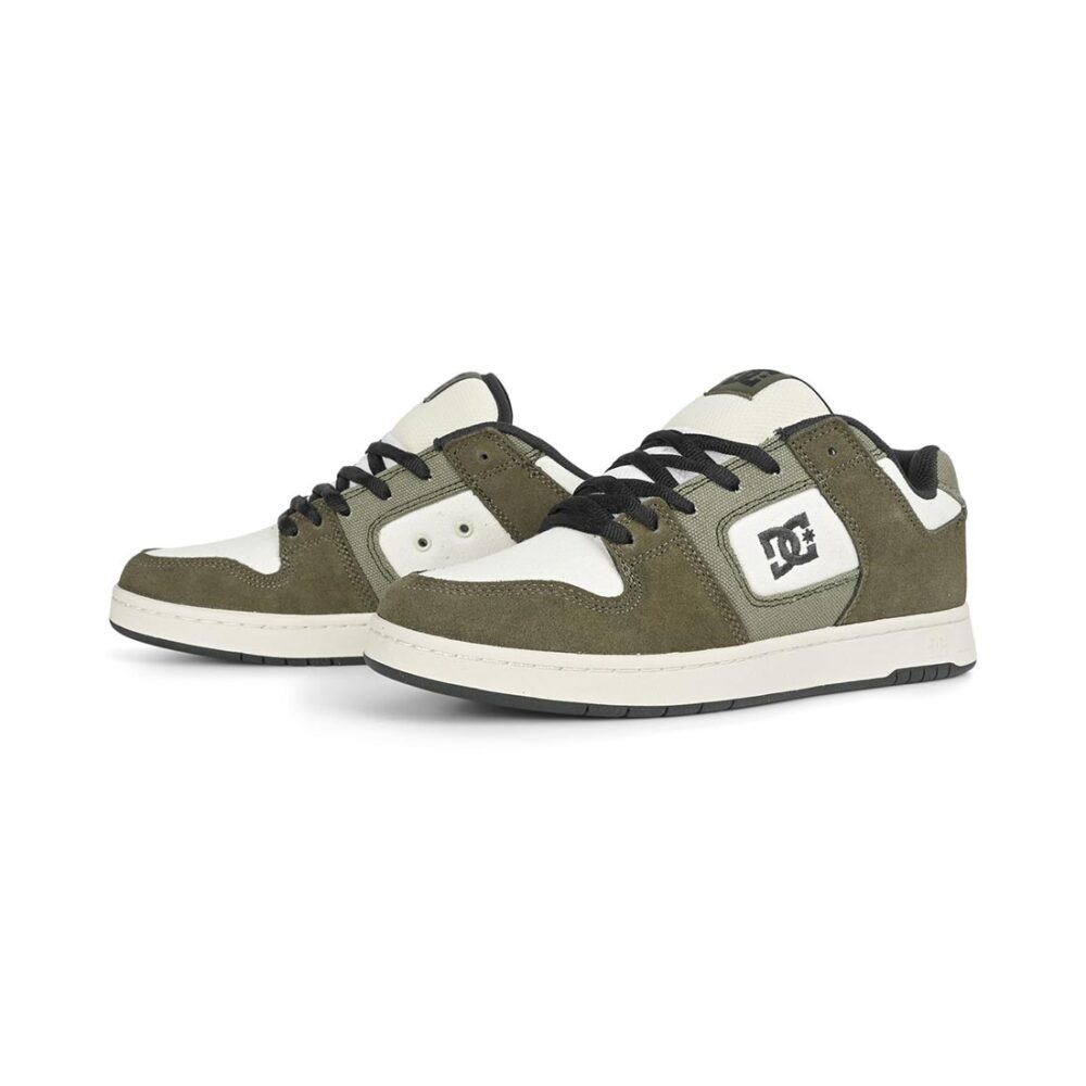 DC Manteca 4 Skate Shoes - Khaki/Dark Olive
