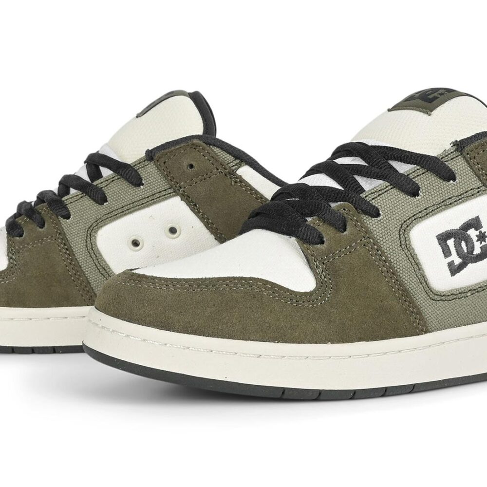 DC Manteca 4 Skate Shoes - Khaki/Dark Olive